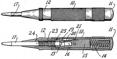 Automatic Center Punch, Starrett