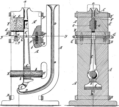 US Patent: 280,769 - Metal mold for casting vises